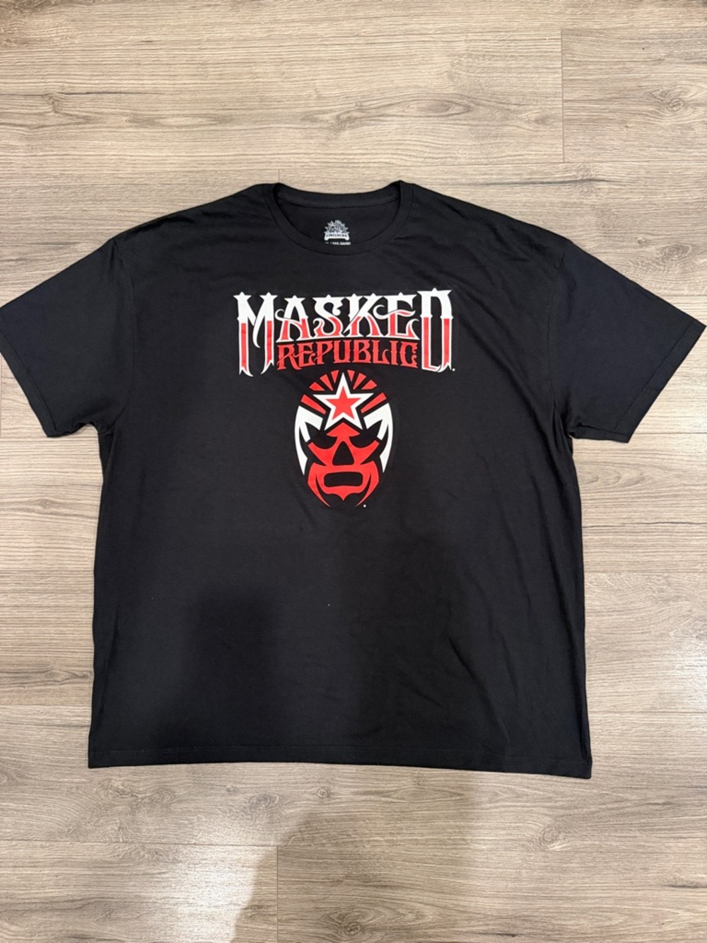 Cinelucha Masked Republic Luchador Luchalebre Wrestling Tee Men’s Size XXXL